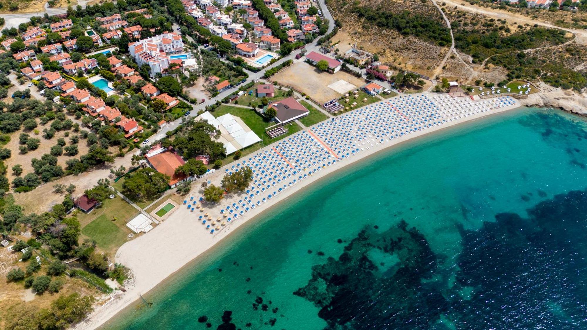 Hanedan Beach Hotel Foça Esterno foto